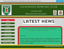 Tablet Screenshot of lockswoodbc.org.uk